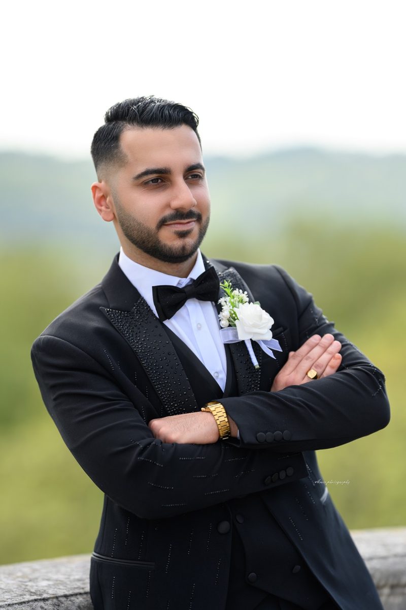 Portrait du marié